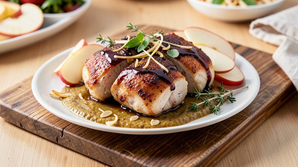 Apple Balsamic Chicken Recipe: Sweet-Tangy Glaze That Caramelizes in Pan
