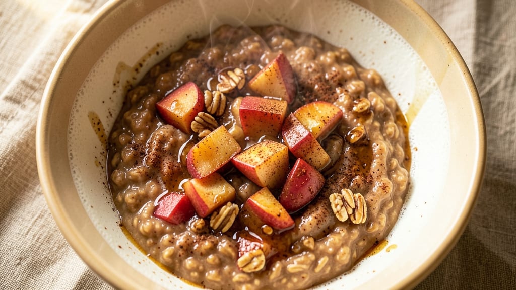 Apple Cinnamon Oatmeal Crockpot Recipe: Slow-Simmered Spice and Warmth for Cozy Mornings