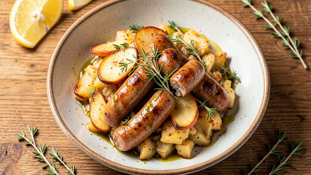 Turkey Apple Breakfast Sausage Recipe: Savory-Sweet One-Pan Hash with Crispy Edges