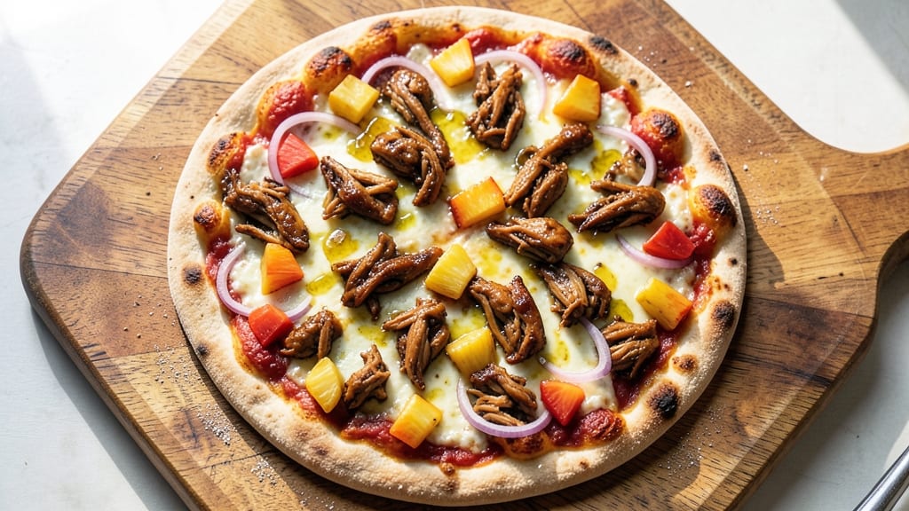 BBQ Chicken Pineapple Pizza Recipe: Sweet-Hot Sauce Balance in One Pan