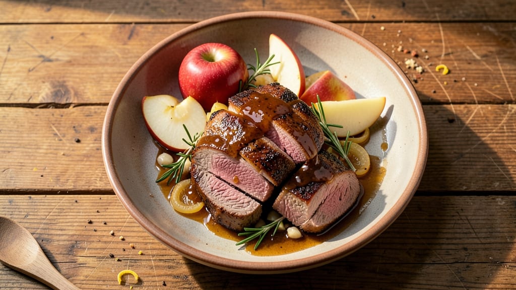 Lamb and Apple Recipe: Savory-Sweet One-Pan Braise With Herbed Crust