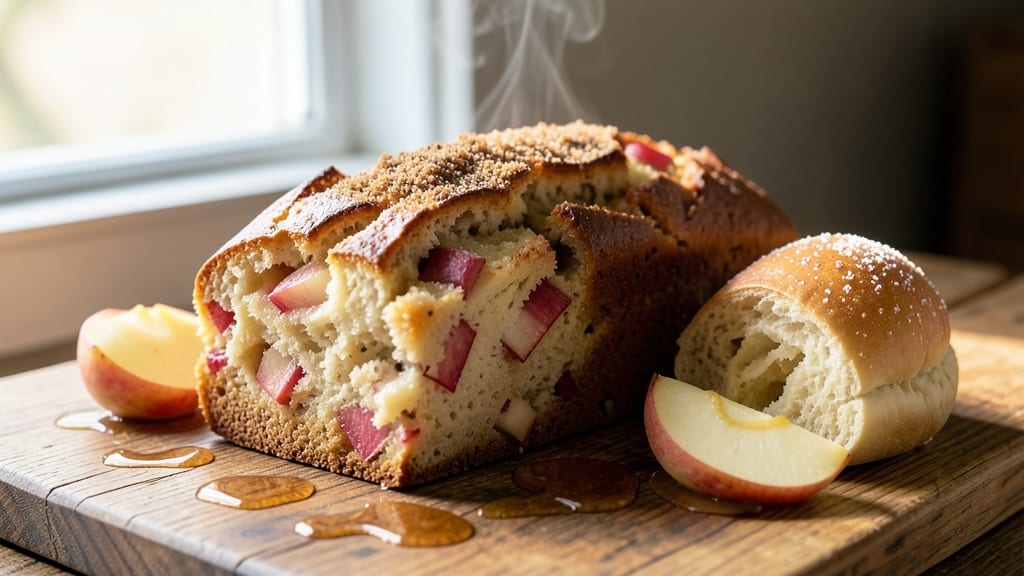 Apple Fritter Bread Machine Recipe: Fluffy Streusel-Topped Breakfast Loaf