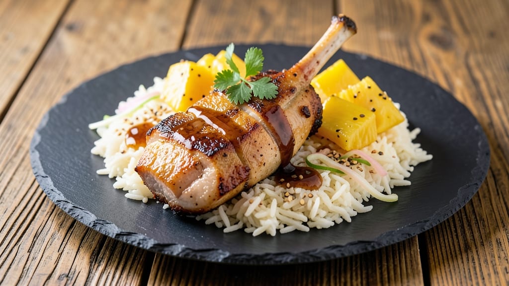 Pork Chops Pineapple Rice Recipe: Sweet-Tangy Fusion That Sticks to Every Bite
