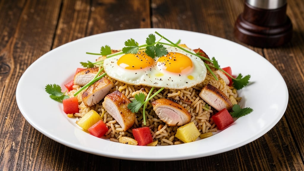 Chicken Pineapple Fried Rice Thai Recipe: Sweet-Savory Crunch in One Pan