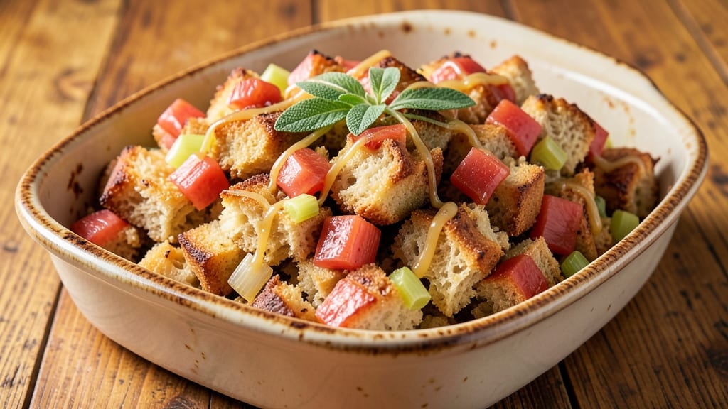 Easy Pineapple Stuffing Recipe: Tropical Twist With Juicy Celery Crunch