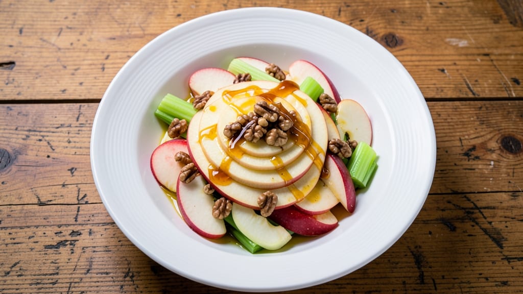 Quick Apple Salad Recipe: Crunchy Celery and Sweet Tart Harmony
