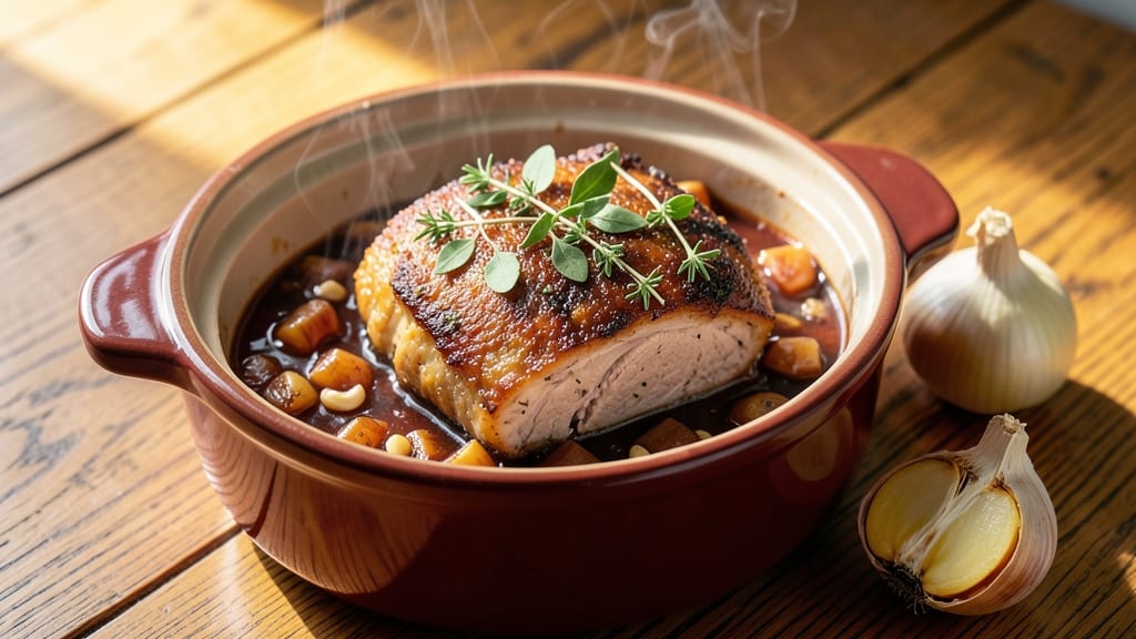 Apple Cider Pork Roast Slow Cooker Recipe: Slow-Simmered Tender Meat with Apple Cider Depth