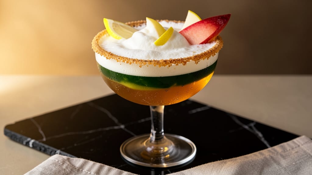 Cheesecake Factory Sour Apple Martini Recipe: Boozy Tartness With Vanilla Bean Swirls