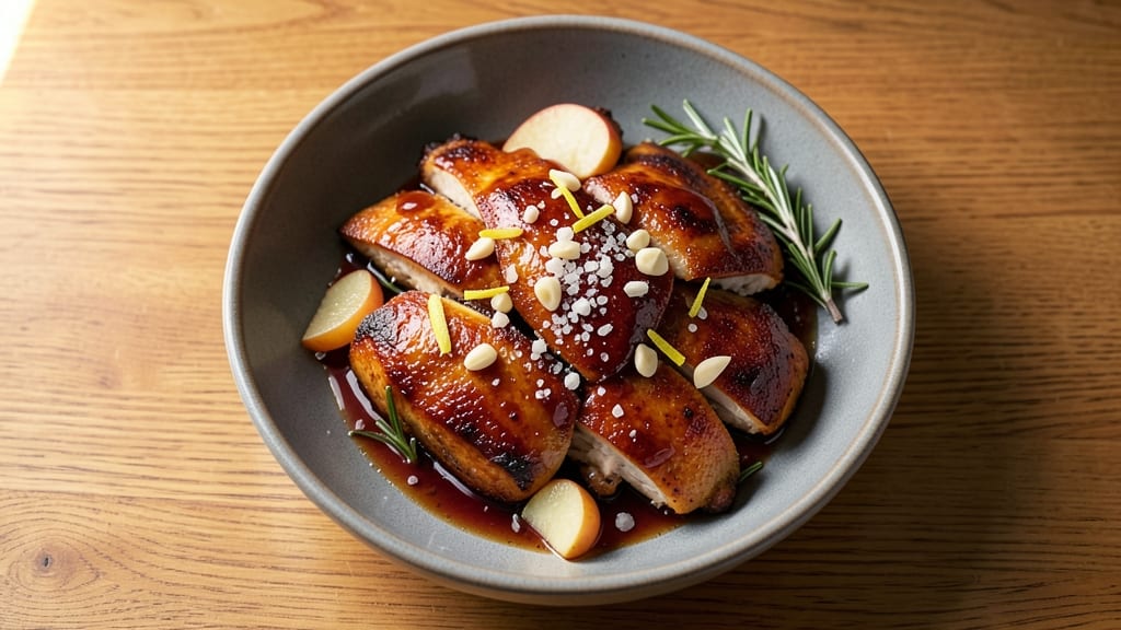 Apple Glazed Chicken Recipe: Honey-Balsamic Caramel That Locks in Juicy Meat