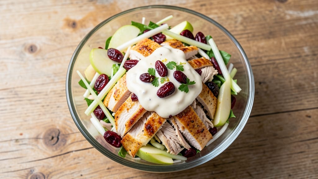 Denny's Cranberry Apple Chicken Salad Recipe: Crunchy Celery and Sweet-Tart Balance in Every Bite