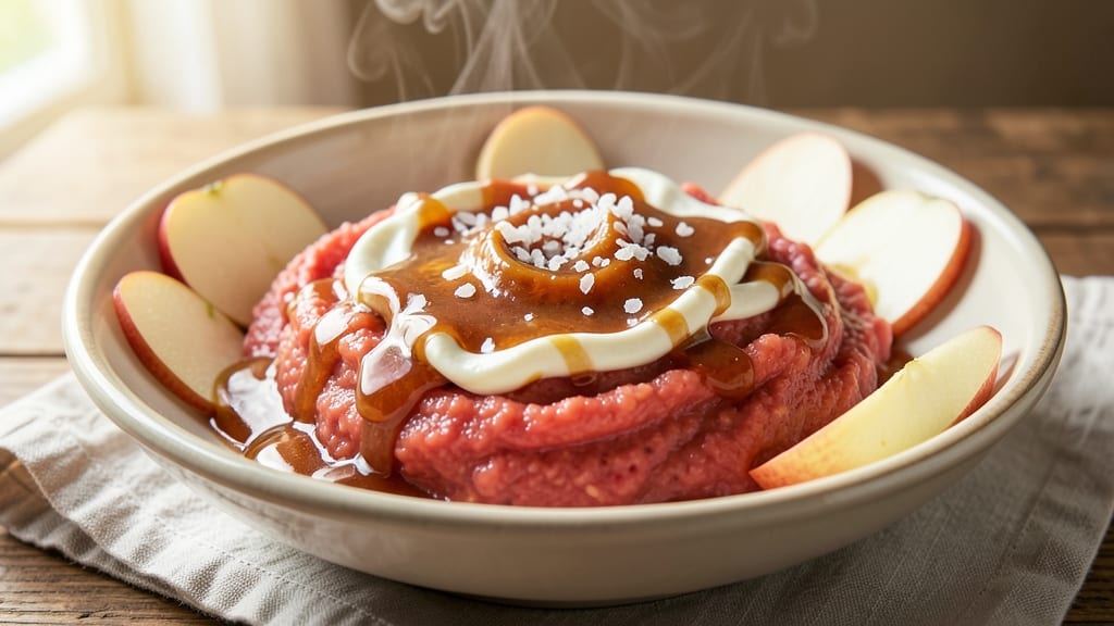 Salted Caramel Apple Dip Recipe: Velvety-Smooth With Crunchy Topping Magic