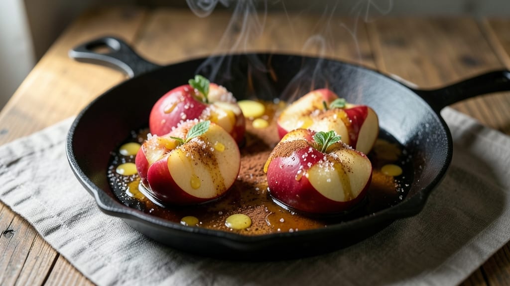 Apple Flambe Recipe: Boozy Brandied Apples That Sizzle and Caramelize