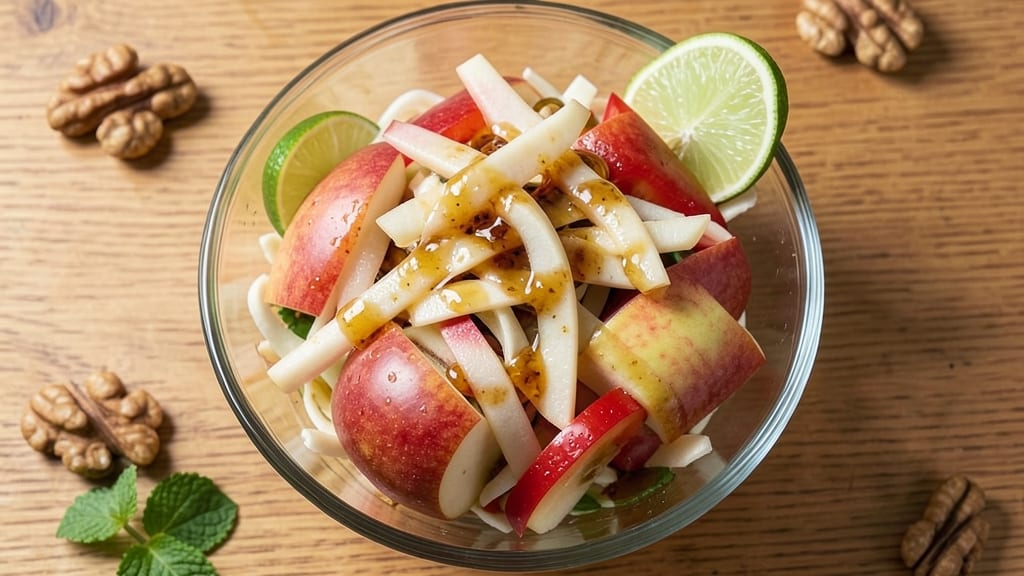 Apple Jicama Salad Recipe: Crunchy Sweet-Tart Refreshment in 15 Minutes