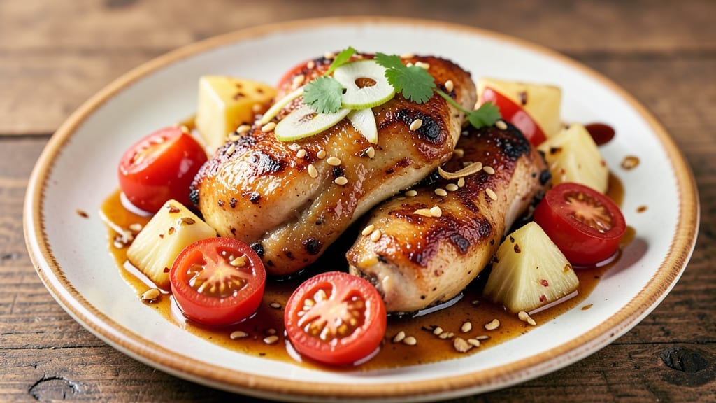 Chicken Pineapple Tomato Sauce Recipe: Tropical Umami Simmer With Pineapple Brightness