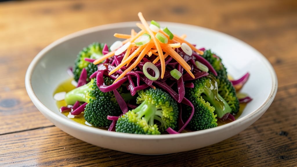 Broccoli Slaw with Apple Cider Vinegar Recipe: Tangy Crunch That Stands Up to Any Meal