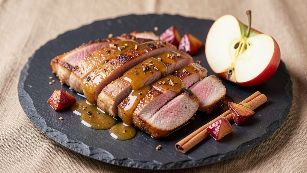 Cinnamon Apple Pork Tenderloin Recipe: Spiced Glaze That Caramelizes Edges