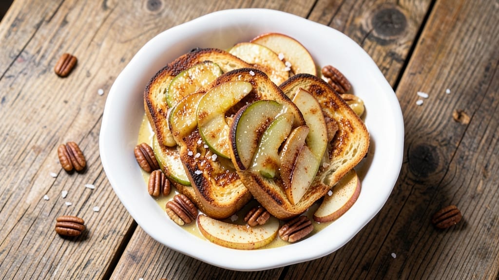 Apple Cinnamon Stuffed French Toast Recipe: Caramelized Apple Filling in Buttery Bites
