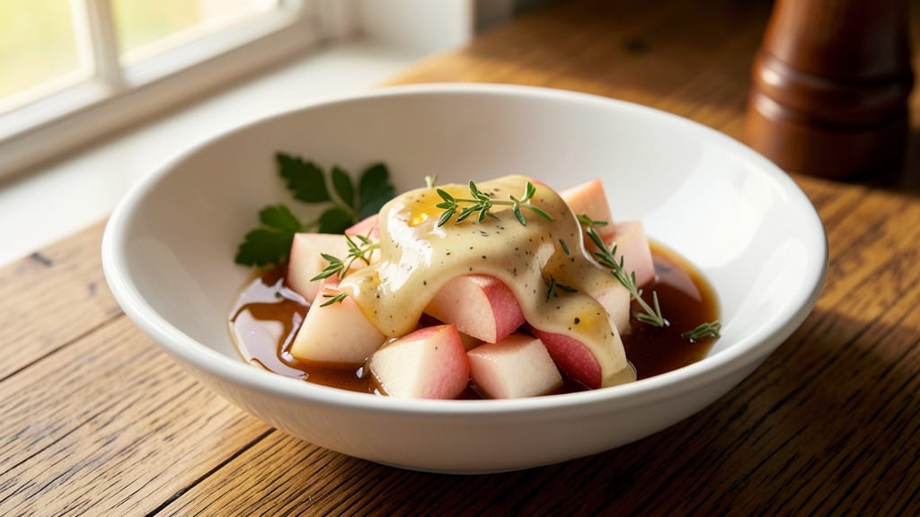 Fuji Apple Vinaigrette Dressing Recipe: Bright Tang and Crisp Apple Crunch