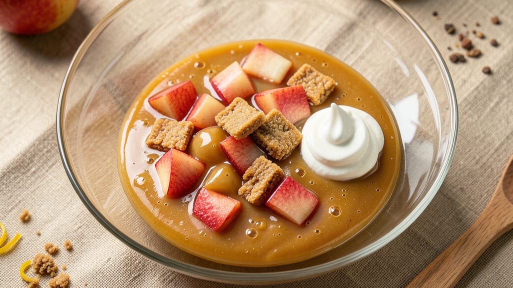 English Toffee Apple Dip Recipe: Crunchy Caramelized Bits and Creamy Warmth