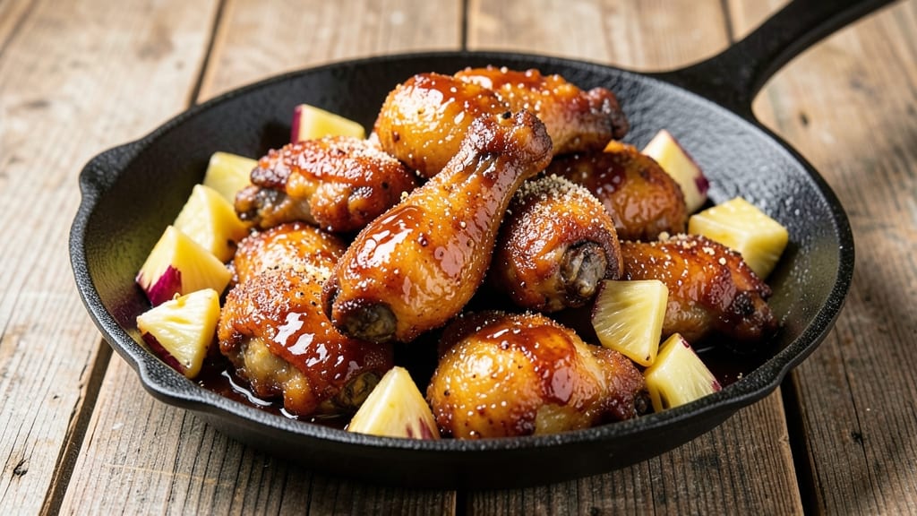 Brown Sugar Pineapple Wings Recipe: Sticky-Glazed Crunch Meets Juicy Heat